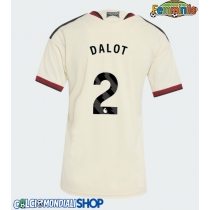 Maglie da calcio Manchester United Diogo Dalot #2 Terza Maglia Femminile 2026-27 Manica Corta